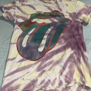 Old Tie dye Rolling Stones shirt from discovery